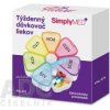 SimplyMED Pill Flower Týždenný dávkovač liekov YHL 075, 1x1 ks