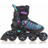 Raven Cande Black/Mint/Violet dětské kolečkové brusle - EU 38-42