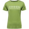Dámske funkčné tričko s antibakteriálnou úpravou ALPINE PRE LYORA zelená L PLUS