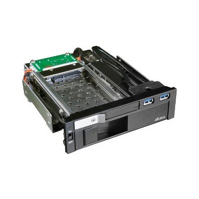 AKASA Lokstor M51 - 2.5'' a 3.5'' HDD rack do 5,25'' AK-IEN-01