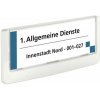 Durable Informačná tabuľka Click Sign 149x52,5 biela