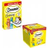 Dreamies Creamy Snacks + Dreamies Mixbox - 15 % zľava - Creamy Snacks kuracie a losos (12 x 10 g) + Mixbox (s kuracím, syrom a lososom) 12 x 60 g