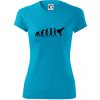 Karate Evolúcia - kop - Dámske Fantasy športové (dresovina) - 2XL ( Svetlý tyrkys )