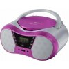 Eltra Rádio CD přehrávač LILA2 USB/BT růžový