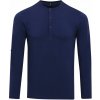 PREMIER PR 218 / Pánske tričko s rolovateľnými dlhými rukávmi - indigo XXXL