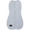 Sleepee Zavinovačka Sleepee First Step SwaddleMe s čiapočkou zadarmo svetlo šedá