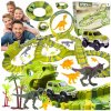 Dráha Autodráha Dinosaurus Dino Park Magic Track Darček 260 dielikov XXL