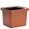 PLASTIA Truhlík samozavlažovací BERBERIS UNO teracota 45x40x35 cm