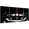 Obraz prednej masky automobilu (Obraz 160x80cm)