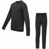 Detské tričko dl.rukáv + spodky SENSOR MERINO ACTIVE SET čierna 100
