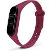 Xiaomi Mi Band 3/4 náhradný náramok Farba: Vínová MBSCZ-4JVIN