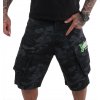 Yakuza cargo šortky CA CARGO CSB 20060 camouflage grey Farba: čierny maskáč, tmavý maskáč, Veľkosť: 30