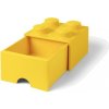 LEGO Storage LEGO úložný box 4 s šuplíkem Varianta: Box žlutý (4 Knobs 4005)