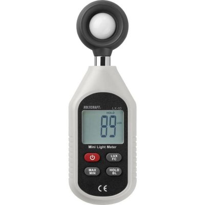 Voltcraft Luxmeter VOLTCRAFT LX-10, Škálované podľa bez certifikátu, VC-8314265