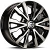 CARBONADO Hero 6,5x16 6x130 ET54 black polished