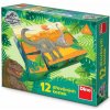 Dino licenční kostky Jurský svět 12 kostek