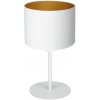 Luminex | Stolná lampa ARDEN 1xE27/60W/230V pr. 18 cm biela/zlatá | LU3451