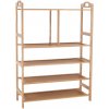 Tempo Kondela Botník, prírodný bambus, AVIRO Hnedá Bambus 68 cm x 95 cm x 26 cm