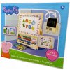 Obojstranná kriedovo-magnetická tabuľa s počítadlom Prasiatko Peppa 38x33 cm