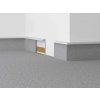 Kobercová soklová lišta biela 2,5m