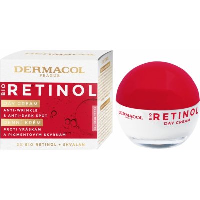 Dermacol Bio Retinol intenzívny denný krém proti vráskam pre všetky typy pleti 50 ml