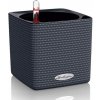Kvetináč plast sivý Lechuza 14 cm x 14 cm x 13,5 cm