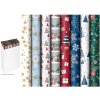 Baliaci papier vianočný rolky 200x70 mix č.10