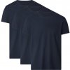 esmara Men Pánske tričko, 3 kusy navy modrá, XL 56/58,, (100406128)