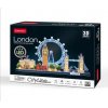 CubicFun 3D puzzle svítící Londýn 186 ks