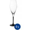 Villeroy & Boch - poháre na šampanské 0,27l , Set 4 ks - Manufacture Rock