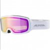 Alpina Nakiska Q-Lite white matt Bílá lyžařské brýle