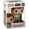 Funko POP! Star Wars The Mandalorian Mando holding Grogu Star Wars 461