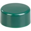 Čiapka Strend Pro METALTEC, na okrúhly stĺpik, plastová, zelená, 60 mm