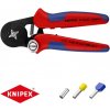 Samonastavovacie kliešte 180 mm KNIPEX 97 53 04 - na lisovanie káblových koncoviek 97 53 04