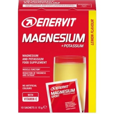 Enervit Magnesium Sport 10x15 g citrón