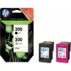 HP 300 2-pack Black/Tri-color Original Ink Cartridges (200 / 165 pages)