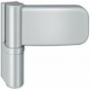 SIMONSWERK Dverový záves SIKU 3D K 3335 F1 strieborný, 24-28 mm, balenie 3 ks