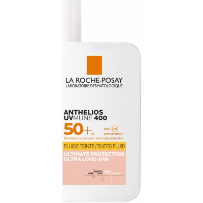 La Roche Posay ultra ľahký fluid na opaľovanie zafarbený SPF50+ Anthelios (Tinted Fluid) 50 ml