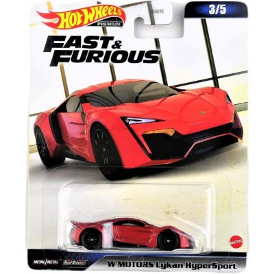 Hot Wheels Premium Fast and Furious W Motors Lykan Hypersport