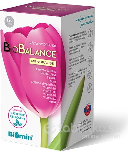 Biomin BioBalance Menopuse 120 kapsúl