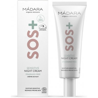 MÁDARA SOS + SENSITIVE Nočný krém 70 ml