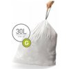 Simplehuman Príslušenstvo - Vrecia do odpadkového koša 30 l, typ G, 60 ks CW0257