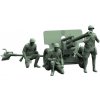 Ruskí delostreleckí vojaci z 2. svetovej vojny a kanón ZIS 3 - 1:35, Len posádka (3 ks)