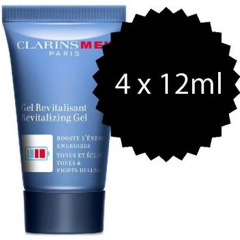 Clarins Paris Men Revitalizing Gel revitalizačný gel pre unavenú a mdlú pleť pre povzbudenie 50 ml