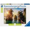 RAVENSBURGER Puzzle Útesy v jezeře Cheow Lan, Thajsko 1000 dílků