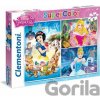 Clementoni Disney Princes Supercolor Princezny 3 x 48 dielov