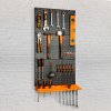 Organizér, držiak náradia na stenu - 3 ks tabúľ , 50 x 33 cm