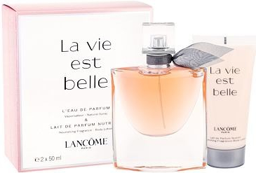 Lancôme La Vie Est Belle dárková sada: EDP 50 ml + tělové mléko 50 ml