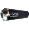 GPR Koncovka výfuku Slip-on GPR EVO4 ROAD SCOM.13.EVO4 Matte Black including removable db killer and link pipe