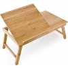 Stolík na notebook do postele Bambusový, RD6734